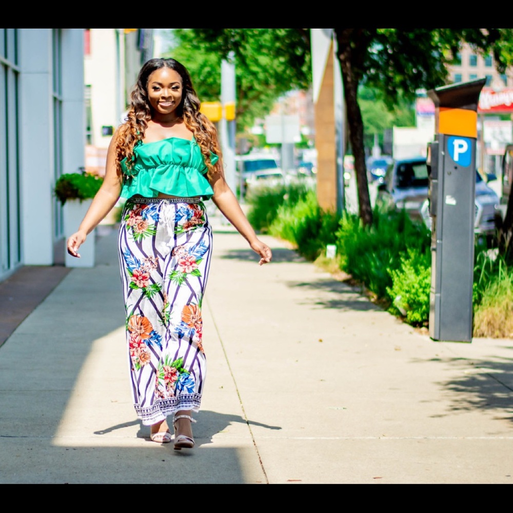 Kelly Green Crop Top